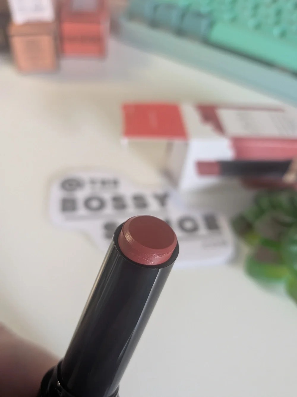 🌸 Laura Geller Smart Pout Transfer-Proof Lipstick in Shade Clever NWT